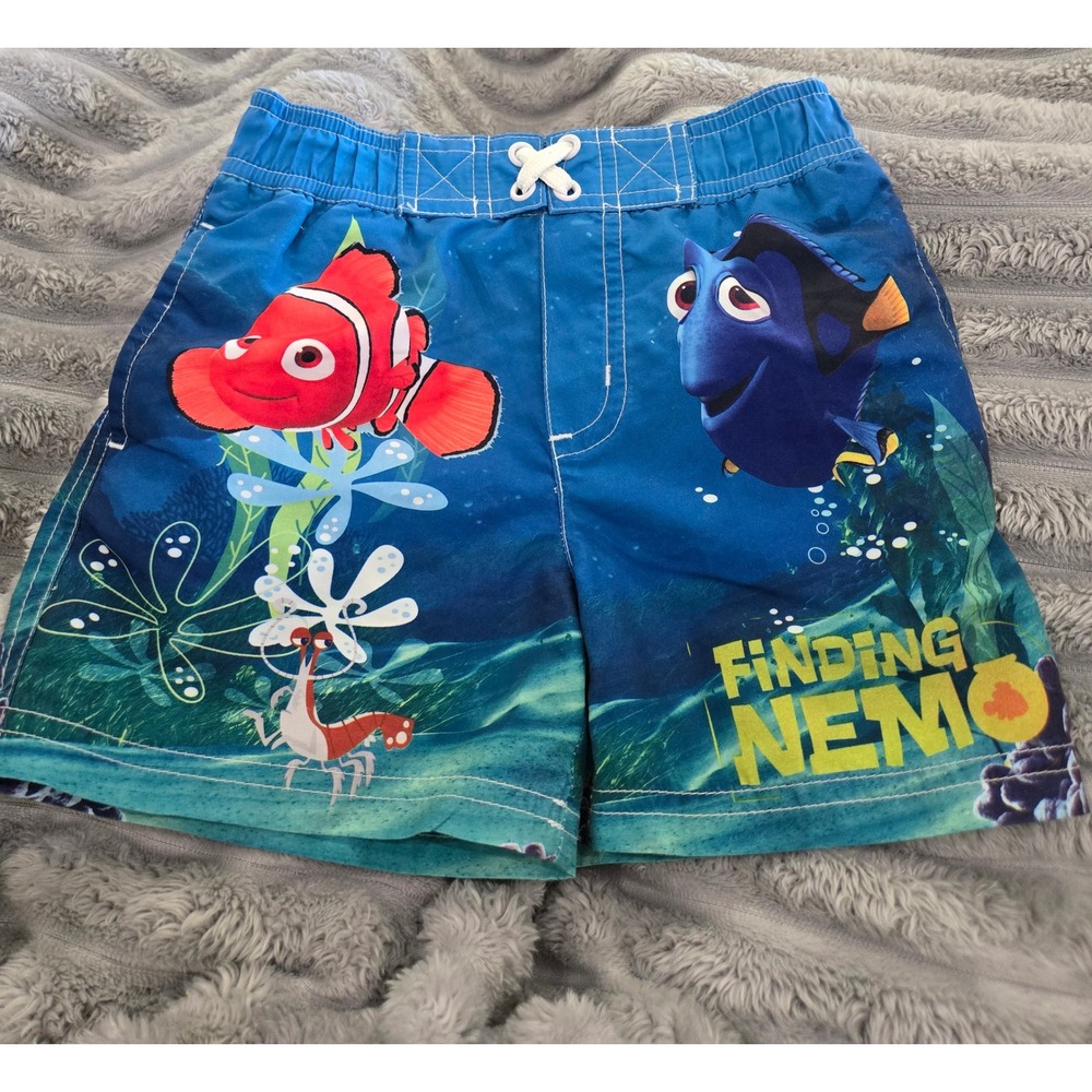 Disney Pixar Finding Nemo Dory Swim Trunks Blue Boys 12M 177520H